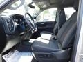 Jet Black Front Seat Photo for 2022 Chevrolet Silverado 2500HD #146555336