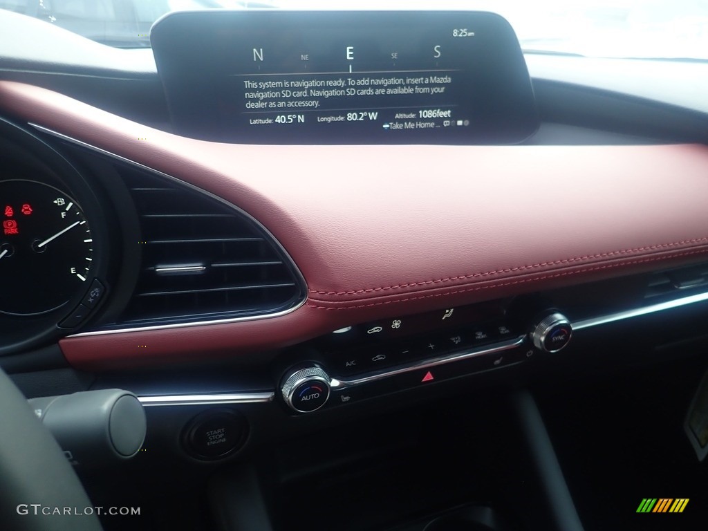 2024 Mazda3 2.5 S Premium Hatchback AWD - Polymetal Gray Metallic / Red photo #17
