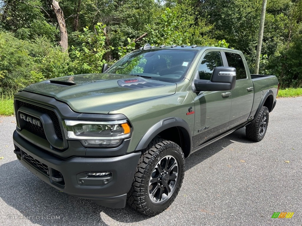 2024 2500 Rebel Power Wagon Crew Cab 4x4 - Olive Green Pearl / Black photo #2