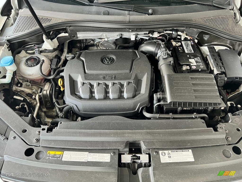 2020 Tiguan SE 4MOTION - Pure White / Titan Black photo #4