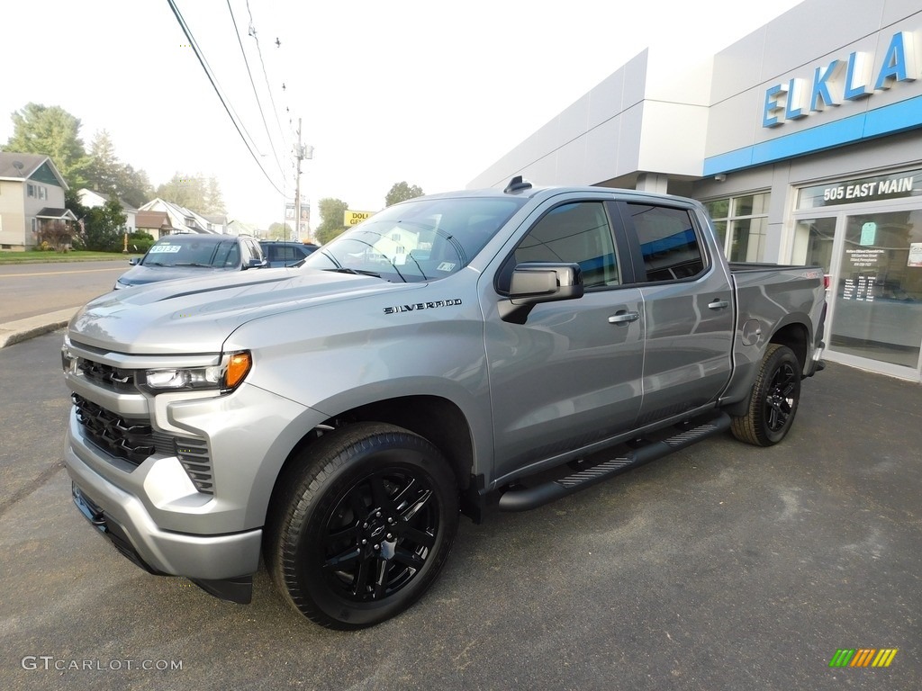 2024 Silverado 1500 RST Crew Cab 4x4 - Sterling Gray Metallic / Jet Black photo #1