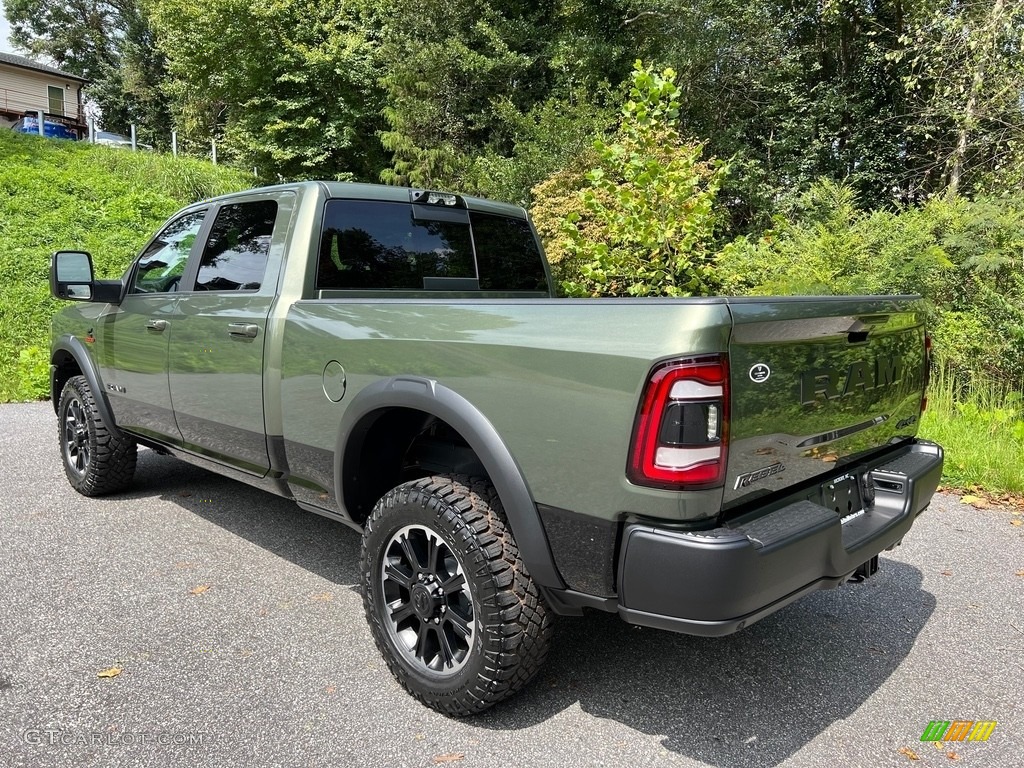 2024 2500 Rebel Power Wagon Crew Cab 4x4 - Olive Green Pearl / Black photo #9