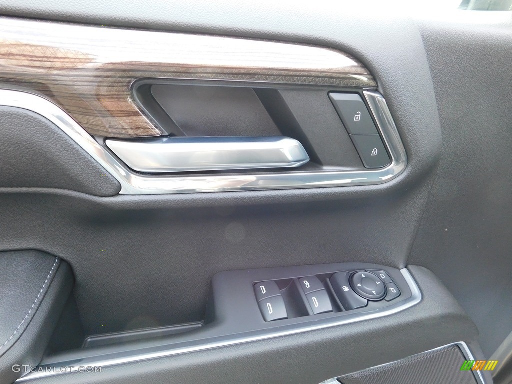 2024 Chevrolet Silverado 1500 RST Crew Cab 4x4 Jet Black Door Panel Photo #146556380