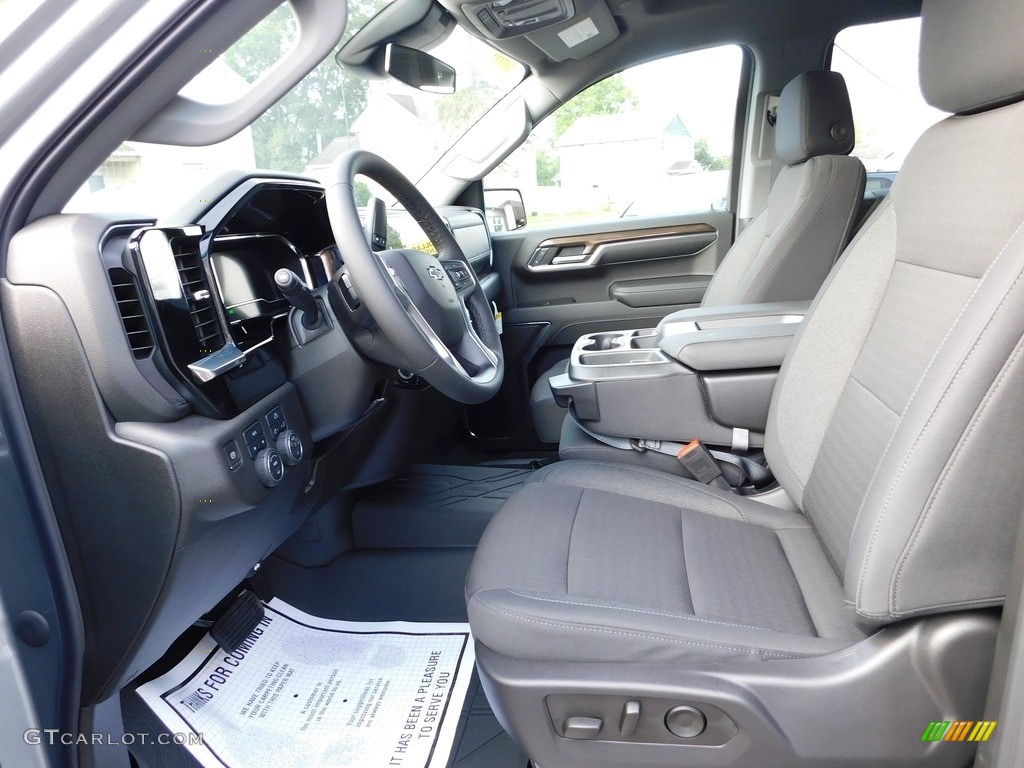 Jet Black Interior 2024 Chevrolet Silverado 1500 RST Crew Cab 4x4 Photo #146556401