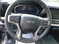 Jet Black Steering Wheel Photo for 2024 Chevrolet Silverado 1500 #146556482