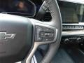 Jet Black Steering Wheel Photo for 2024 Chevrolet Silverado 1500 #146556497