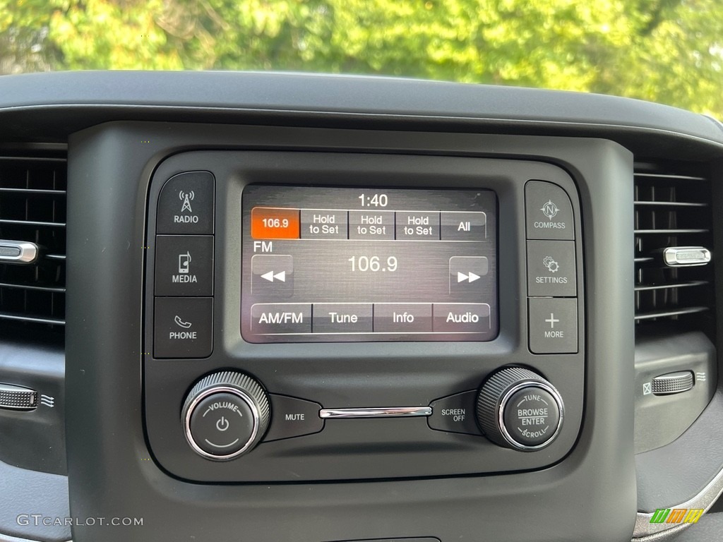 2024 Ram 1500 Tradesman Quad Cab Audio System Photos
