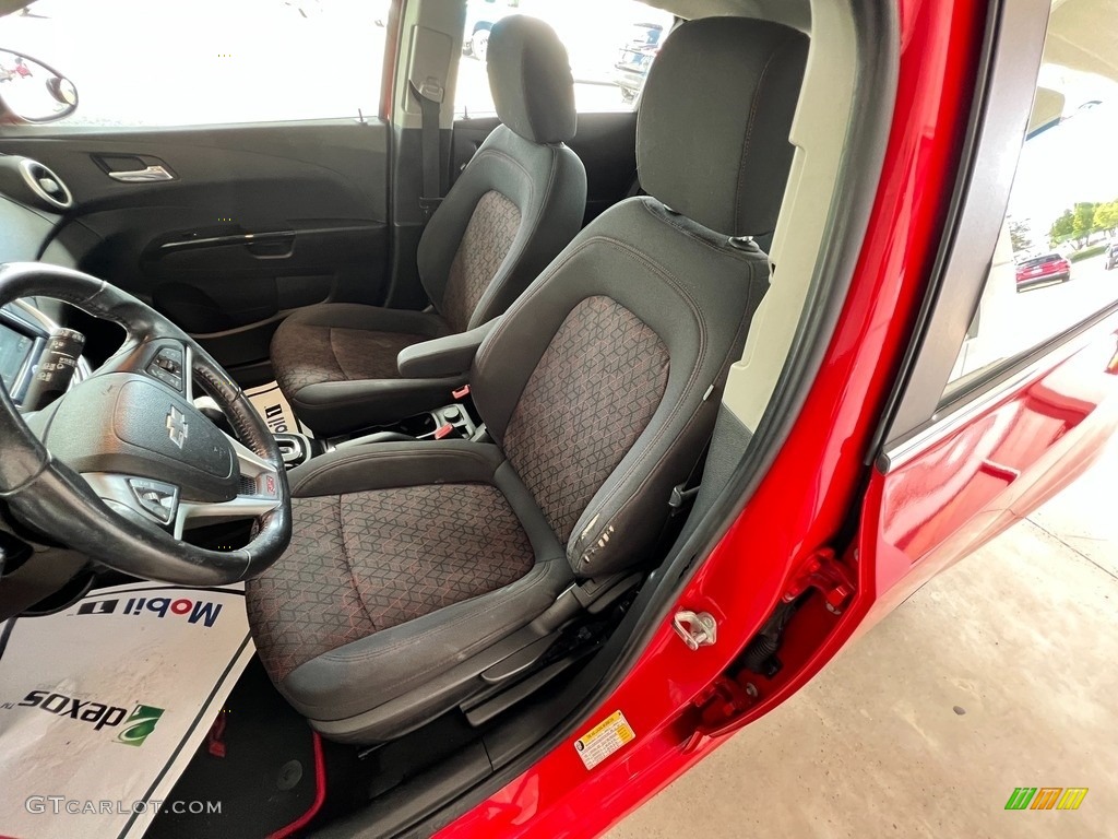 2018 Chevrolet Sonic LT Hatchback Front Seat Photos