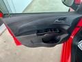 Jet Black 2018 Chevrolet Sonic LT Hatchback Door Panel