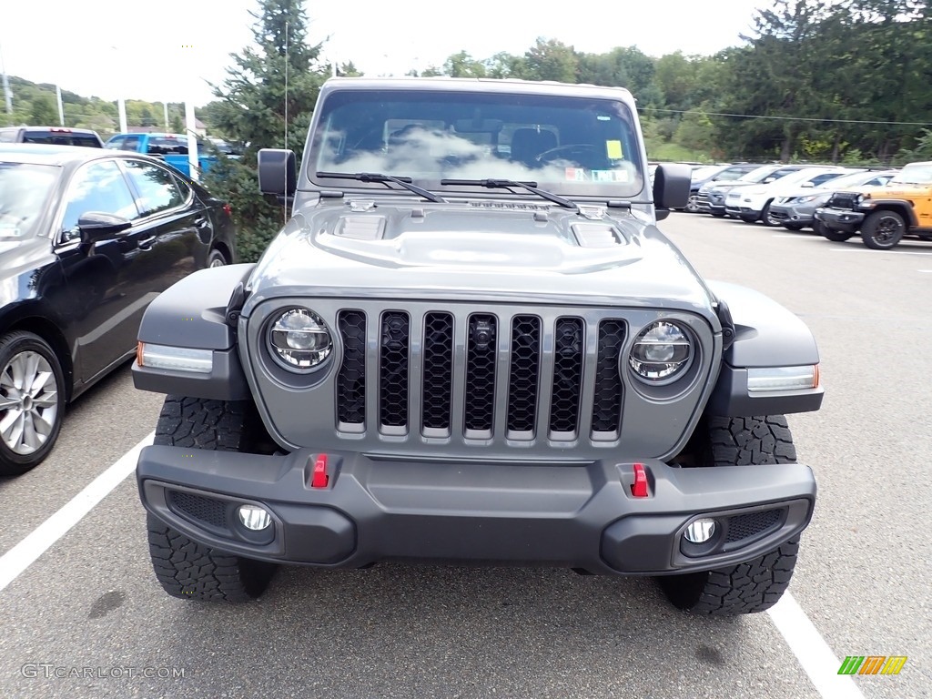 2021 Gladiator Rubicon 4x4 - Sting-Gray / Black photo #2