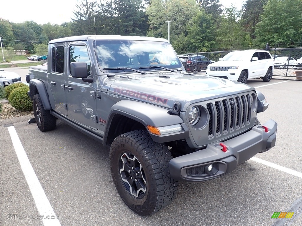 2021 Gladiator Rubicon 4x4 - Sting-Gray / Black photo #3