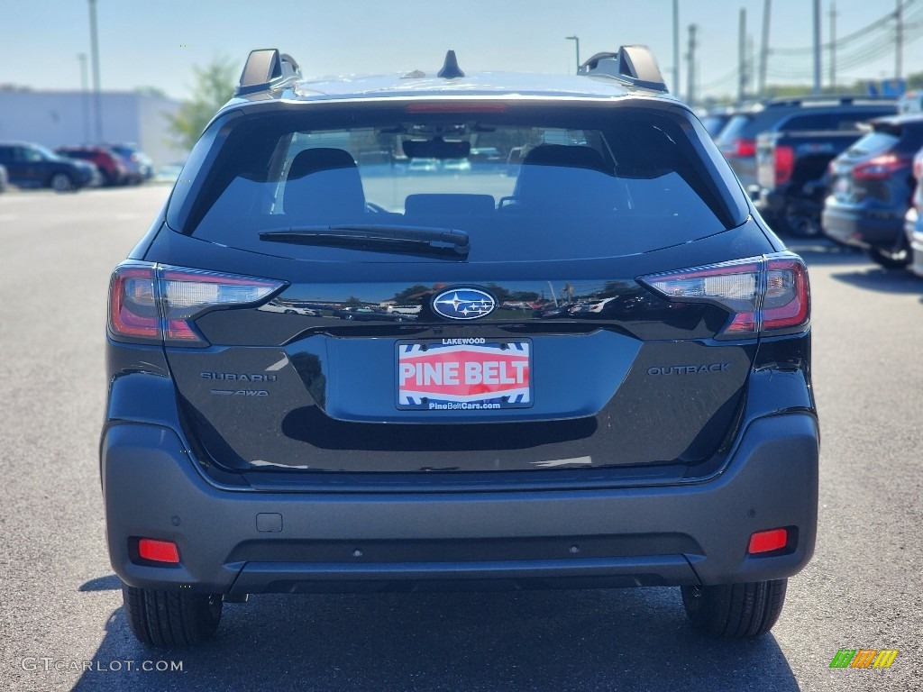 2024 Outback Onyx Edition - Crystal Black Silica / Titanium Gray photo #5