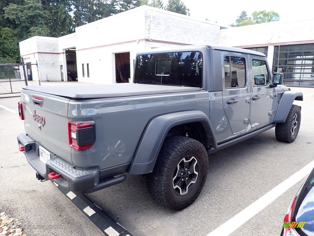 2021 Gladiator Rubicon 4x4 - Sting-Gray / Black photo #4
