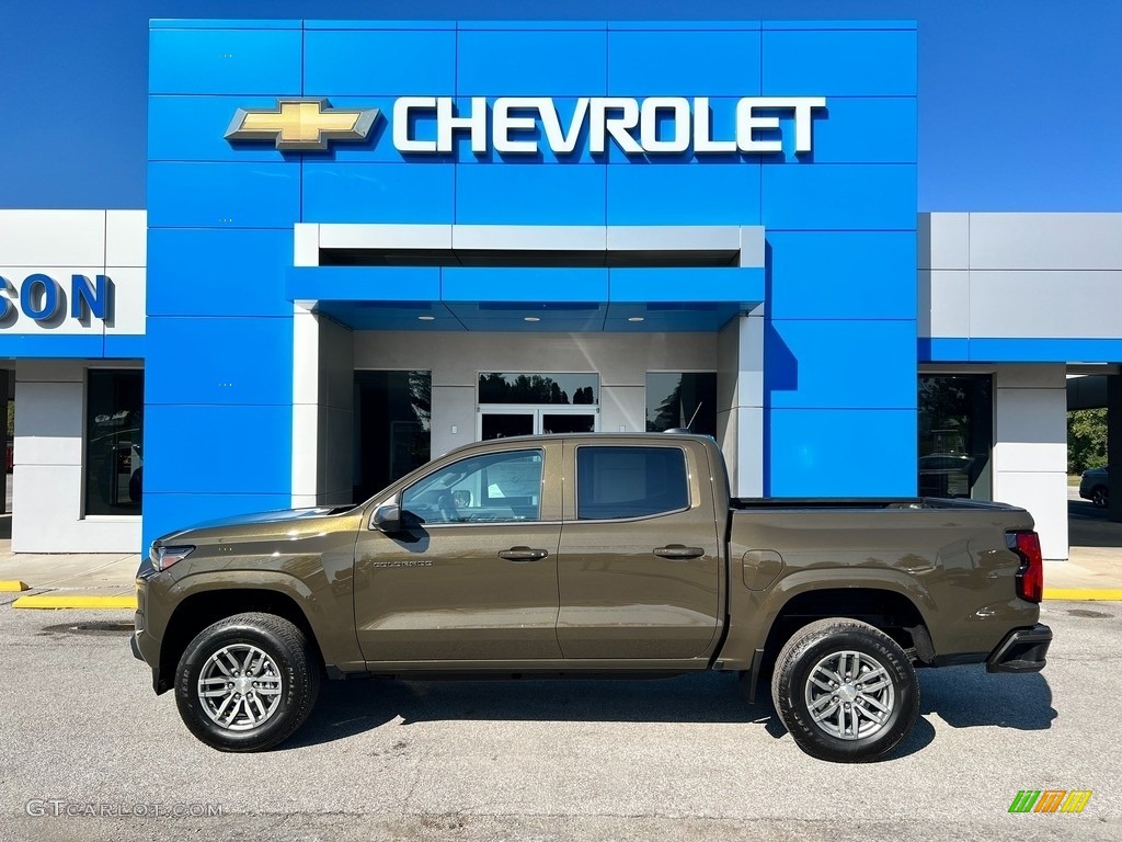 Harvest Bronze Metallic 2023 Chevrolet Colorado LT Crew Cab Exterior Photo #146557349