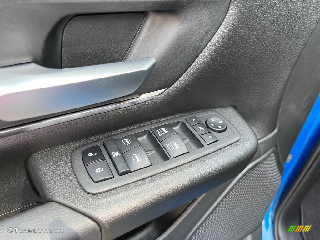 2024 Ram 1500 Big Horn Crew Cab 4x4 Diesel Gray/Black Door Panel Photo #146557394