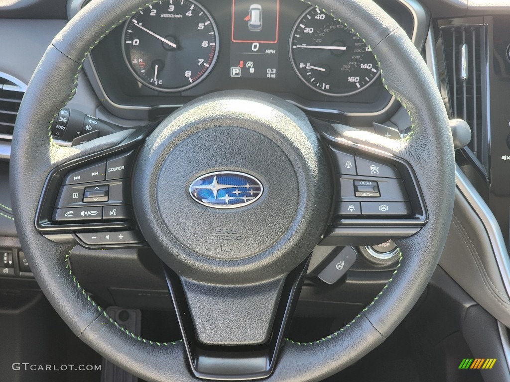2024 Outback Onyx Edition - Crystal Black Silica / Titanium Gray photo #10