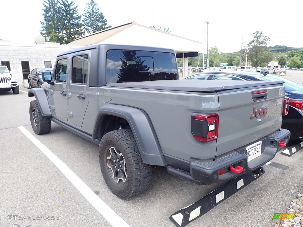 2021 Gladiator Rubicon 4x4 - Sting-Gray / Black photo #6