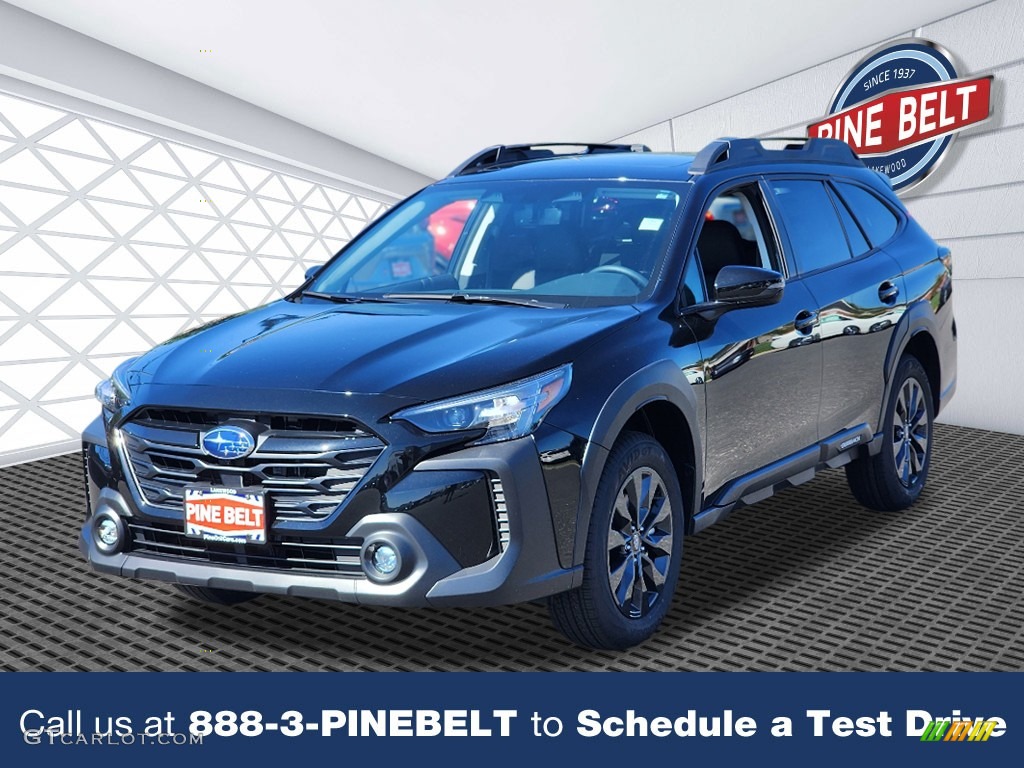 2024 Outback Onyx Edition XT - Crystal Black Silica / Titanium Gray photo #1