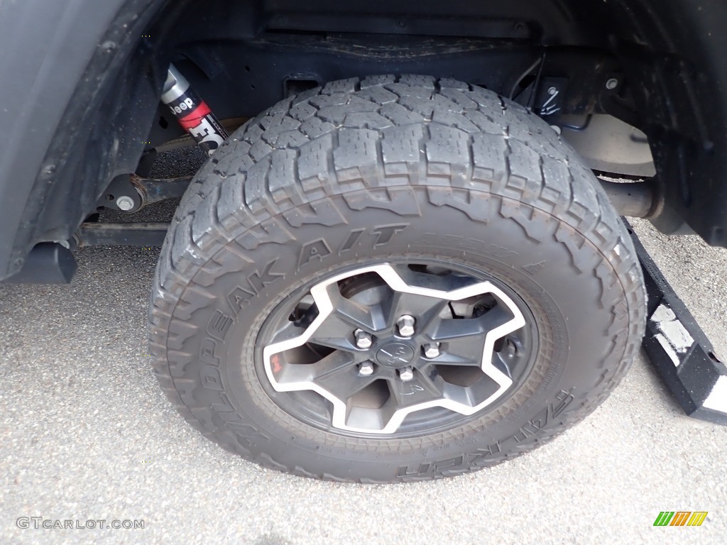 2021 Gladiator Rubicon 4x4 - Sting-Gray / Black photo #8