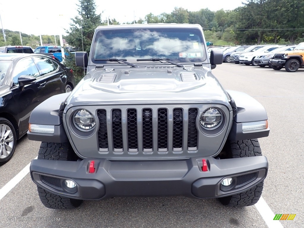 2021 Gladiator Rubicon 4x4 - Sting-Gray / Black photo #11