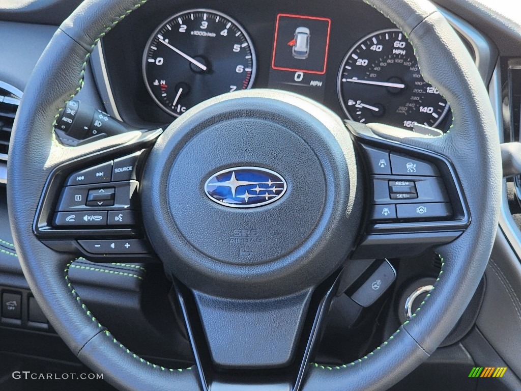 2024 Subaru Outback Onyx Edition XT Titanium Gray Steering Wheel Photo #146557592