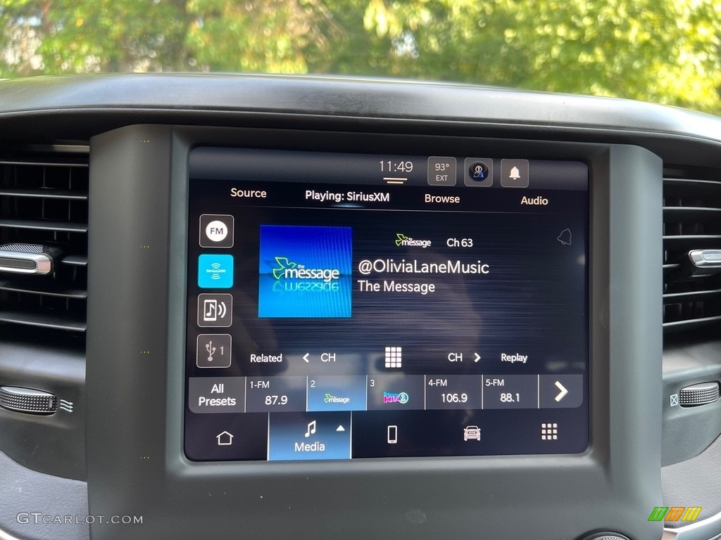 2024 Ram 1500 Big Horn Crew Cab 4x4 Audio System Photos
