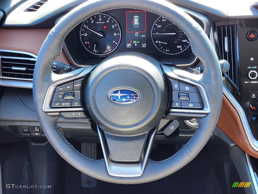 2024 Subaru Outback Touring Java Brown Steering Wheel Photo #146557745