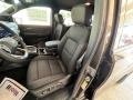 2023 Chevrolet Colorado Jet Black Interior Front Seat Photo
