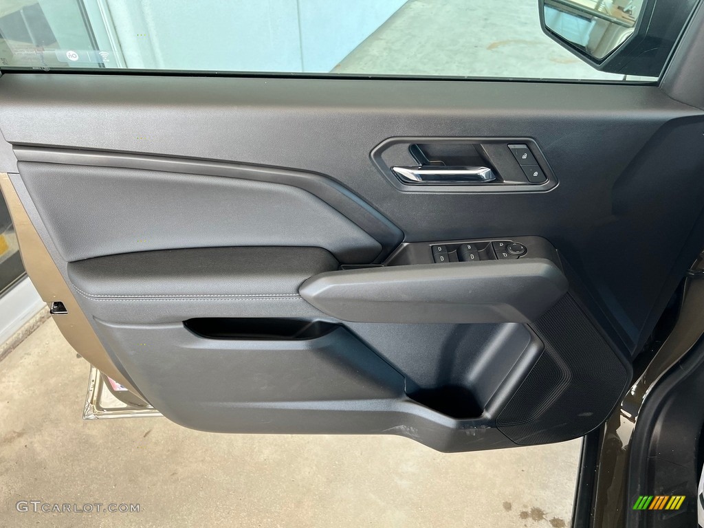 2023 Chevrolet Colorado LT Crew Cab Jet Black Door Panel Photo #146557766