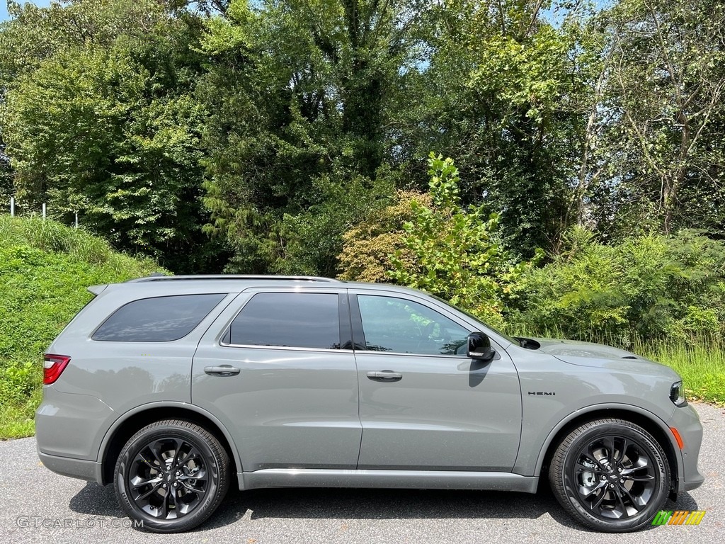Destroyer Gray 2023 Dodge Durango R/T Blacktop AWD Exterior Photo #146558084