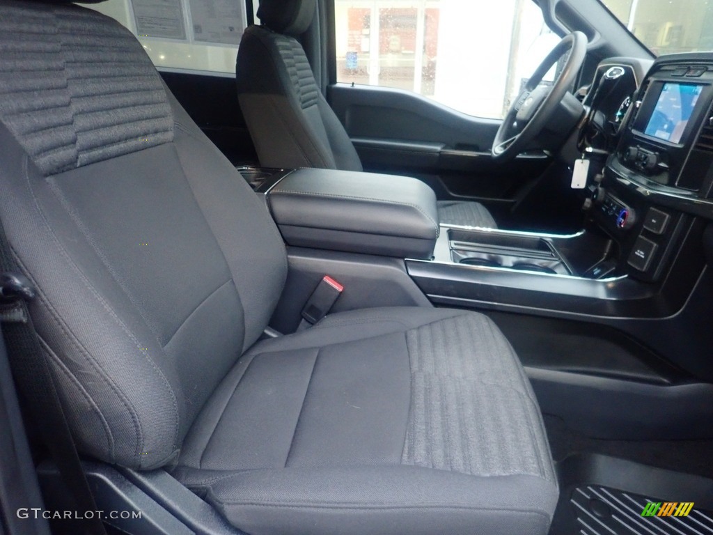 2022 F150 STX SuperCrew 4x4 - Carbonized Gray Metallic / Black photo #11