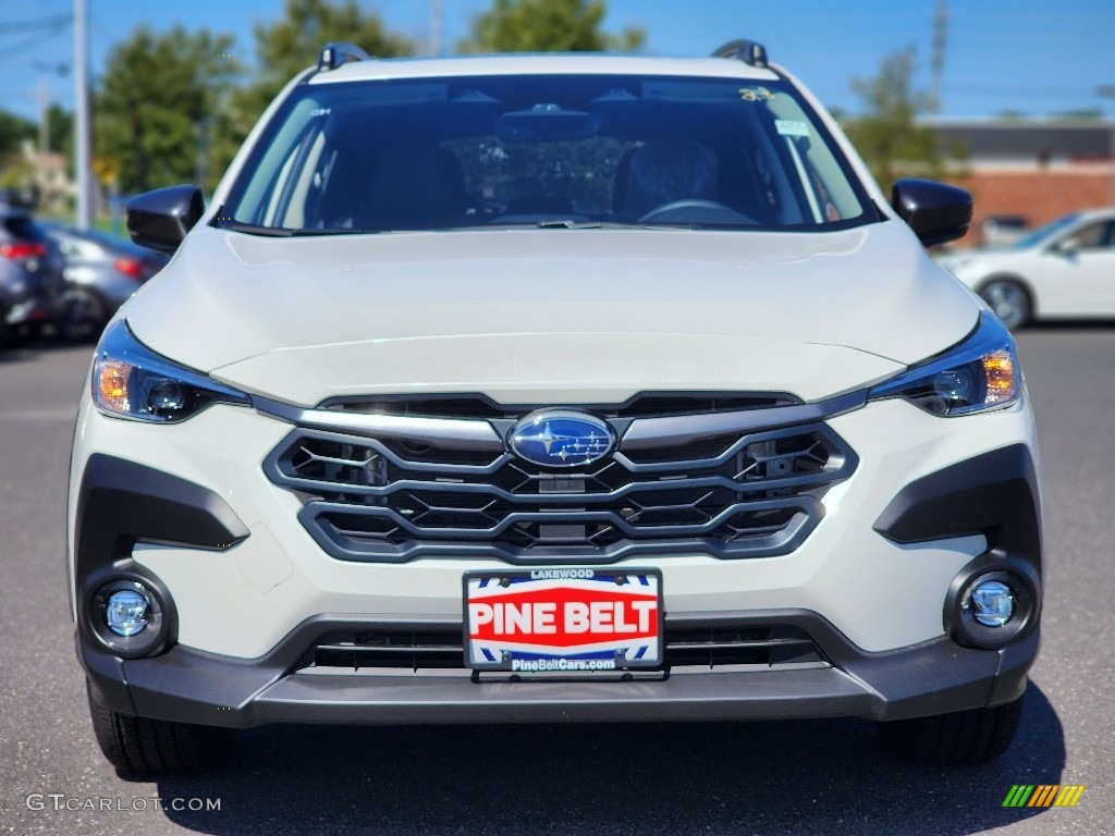 2024 Crosstrek Premium - Crystal White Pearl / Black photo #2