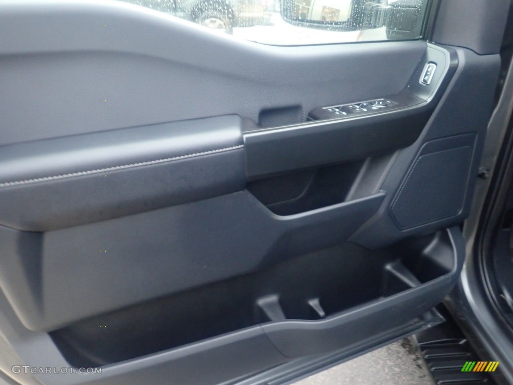2022 F150 STX SuperCrew 4x4 - Carbonized Gray Metallic / Black photo #20