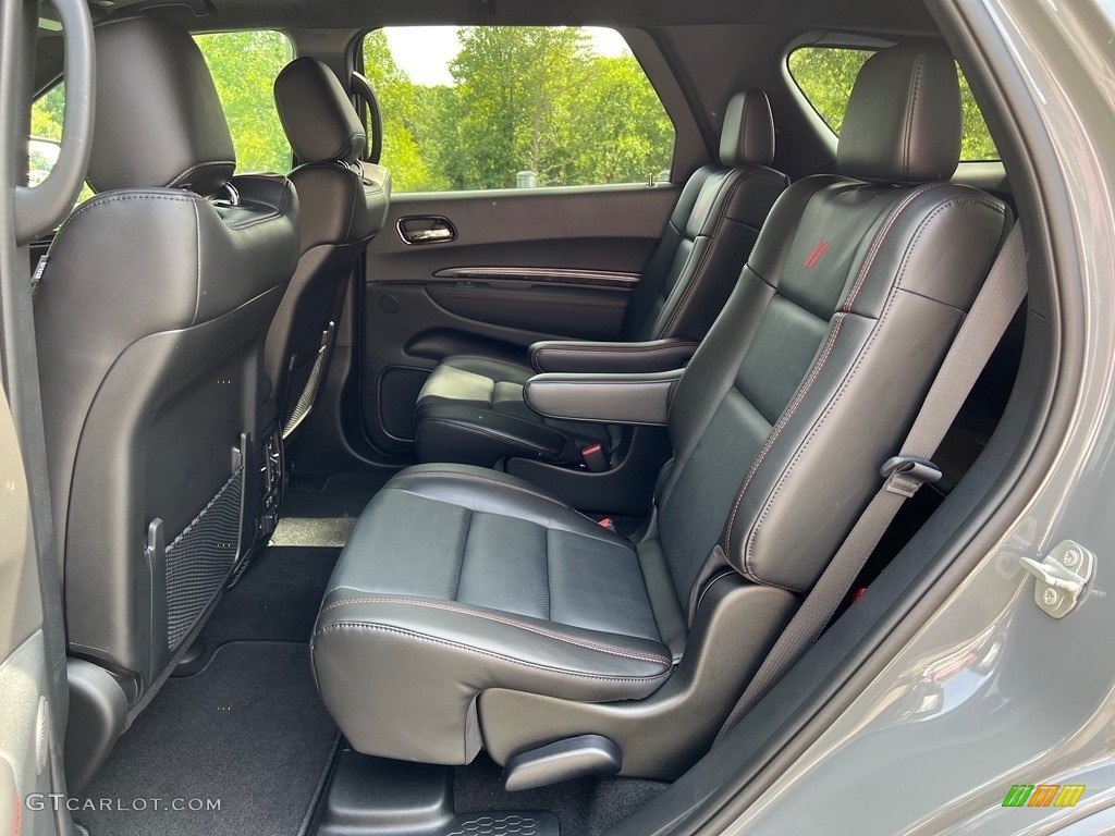 2023 Dodge Durango R/T Blacktop AWD Rear Seat Photo #146558282