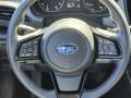 2024 Subaru Crosstrek Black Interior Steering Wheel Photo