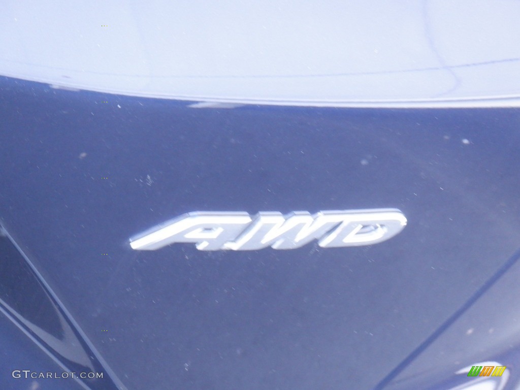 2020 CR-V LX AWD - Obsidian Blue Pearl / Gray photo #7