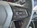 Jet Black/Red Accent 2023 Chevrolet TrailBlazer RS Steering Wheel