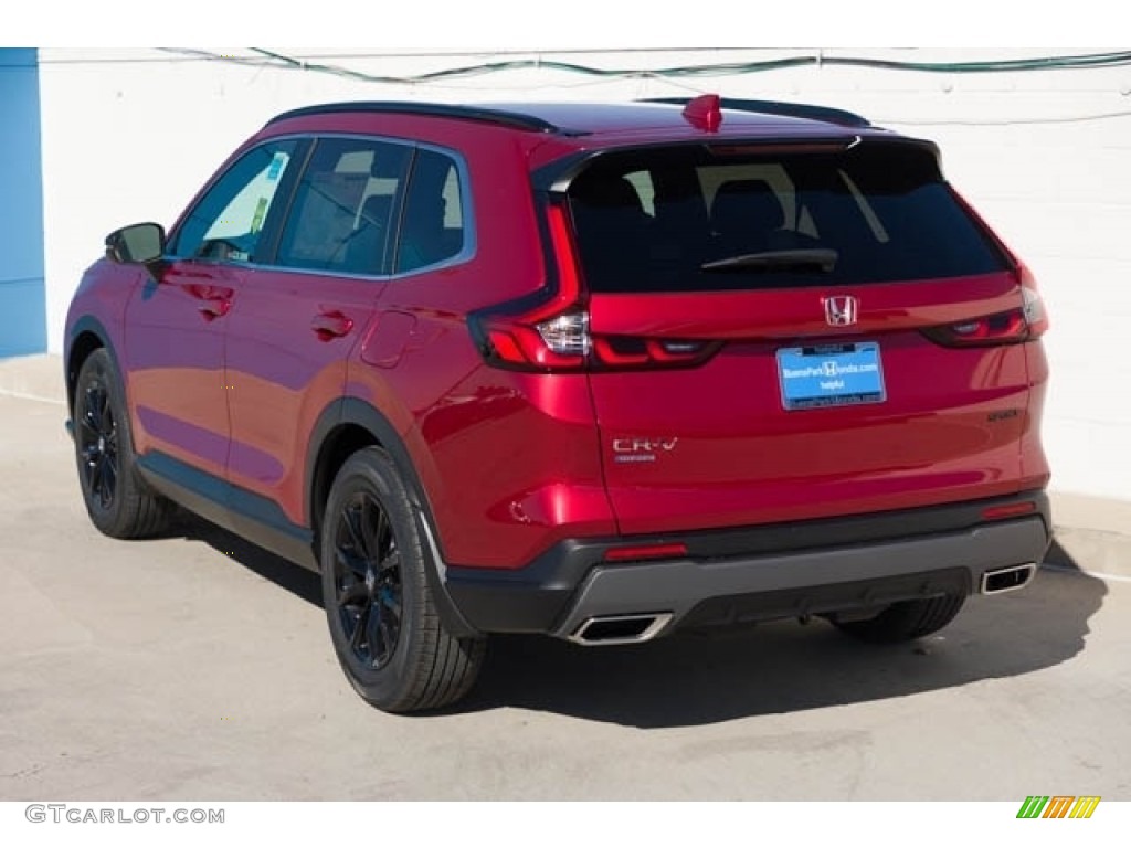 2024 CR-V Sport Hybrid - Radiant Red Metallic / Black photo #2