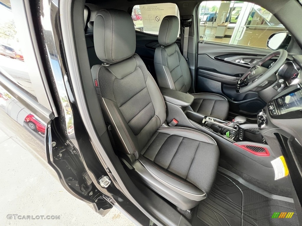 Jet Black/Red Accent Interior 2023 Chevrolet TrailBlazer RS Photo #146558555