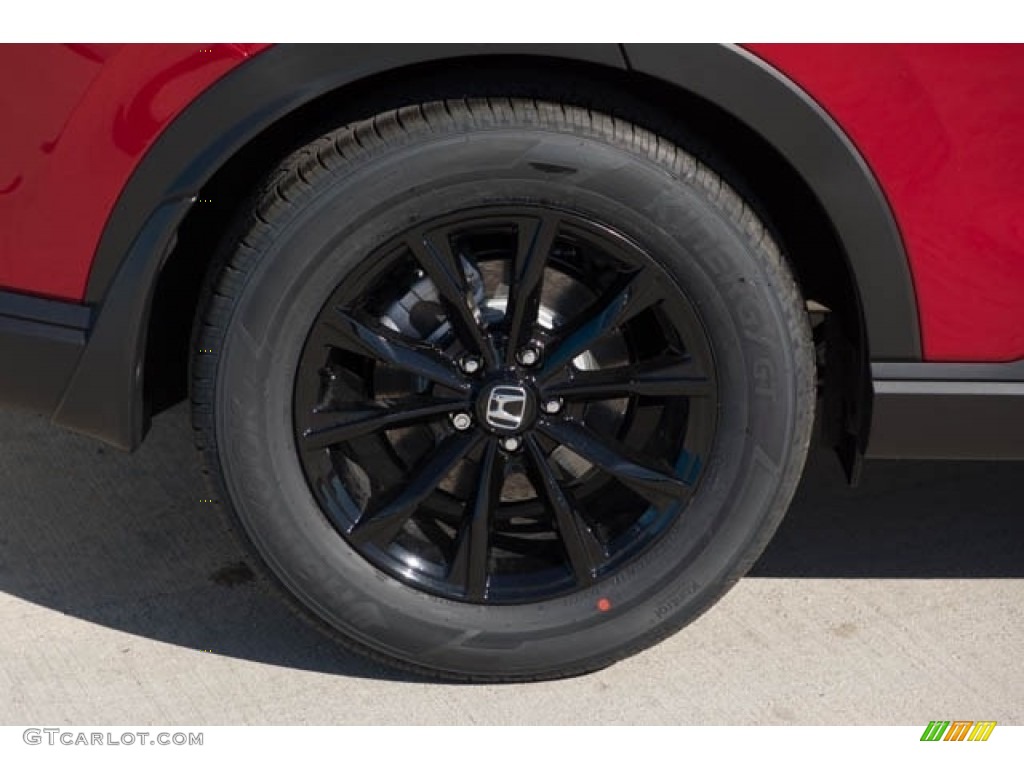 2024 CR-V Sport Hybrid - Radiant Red Metallic / Black photo #10