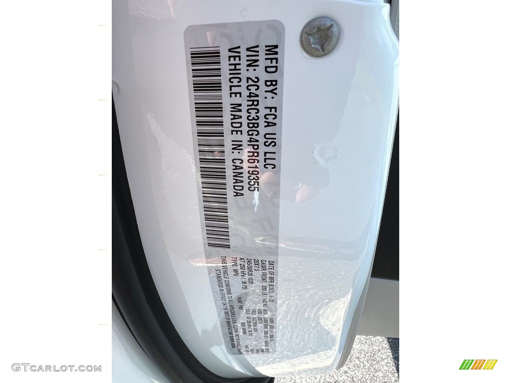 2023 Pacifica Touring L Road Tripper AWD - Bright White / Black/Alloy photo #34
