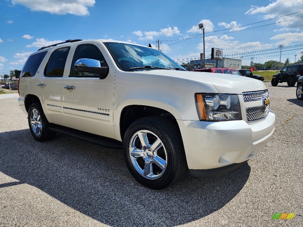 2012 Tahoe LTZ 4x4 - White Diamond Tricoat / Ebony photo #2