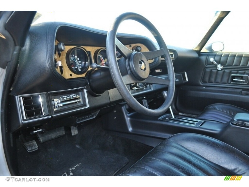 1977 Chevrolet Camaro Z28 Coupe Black Dashboard Photo #146559821
