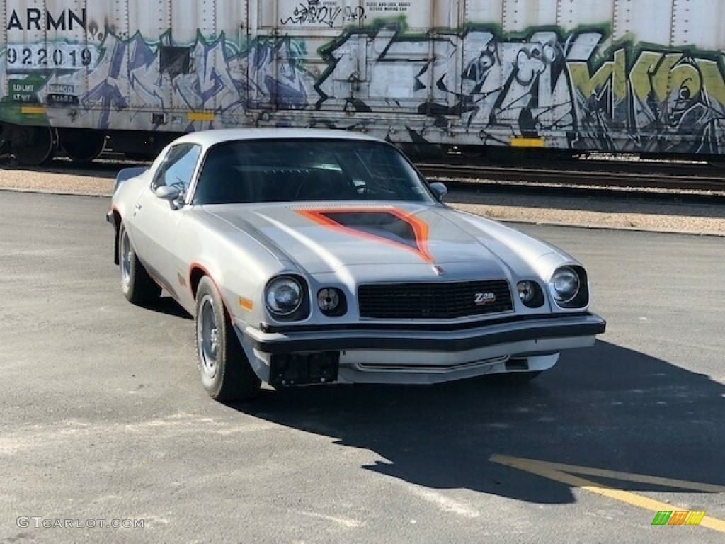 Silver 1977 Chevrolet Camaro Z28 Coupe Exterior Photo #146559863