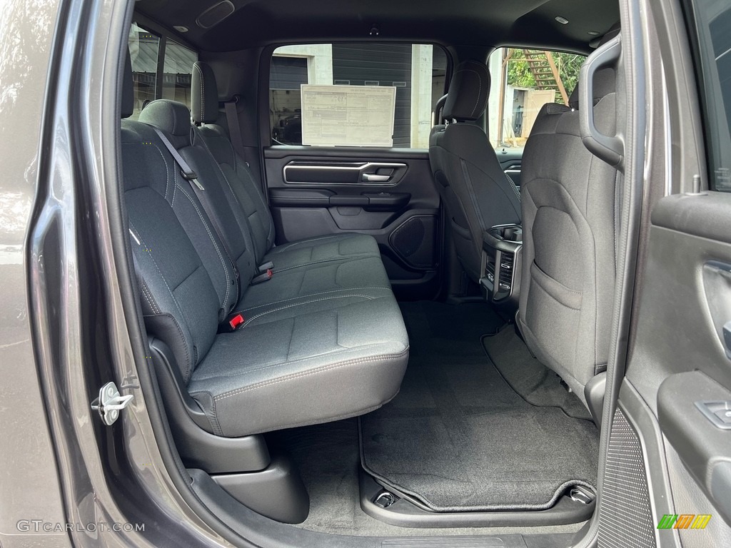Black Interior 2024 Ram 1500 Big Horn Night Edition Crew Cab 4x4 Photo #146559971