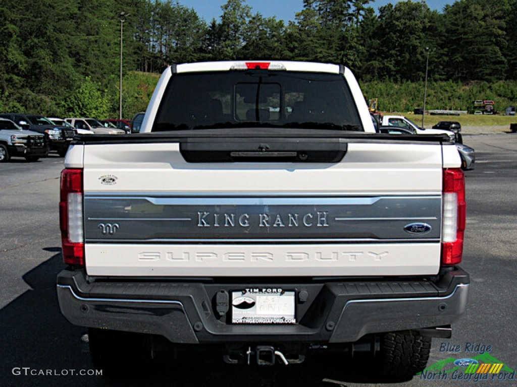 2017 F250 Super Duty King Ranch Crew Cab 4x4 - White Platinum / King Ranch Mesa Antique Java photo #5
