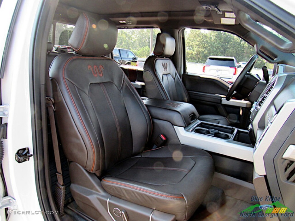 2017 F250 Super Duty King Ranch Crew Cab 4x4 - White Platinum / King Ranch Mesa Antique Java photo #12