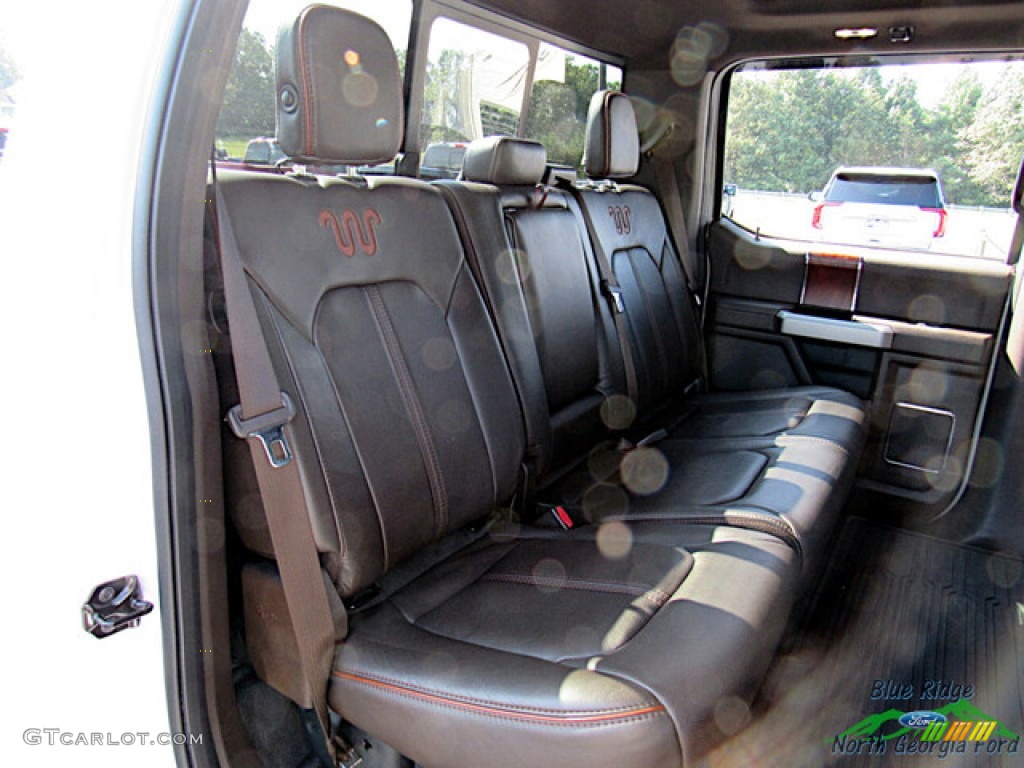 2017 F250 Super Duty King Ranch Crew Cab 4x4 - White Platinum / King Ranch Mesa Antique Java photo #13