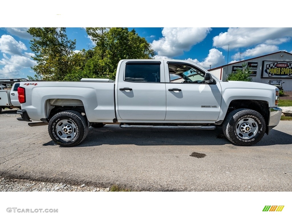 Summit White 2016 Chevrolet Silverado 2500HD WT Crew Cab 4x4 Exterior Photo #146560181