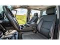 2016 Chevrolet Silverado 2500HD Dark Ash/Jet Black Interior Front Seat Photo